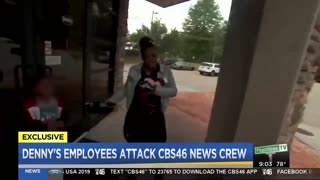 WATCH: Denny’s Employees Attack CBS News Crew After Failed Health Inspection