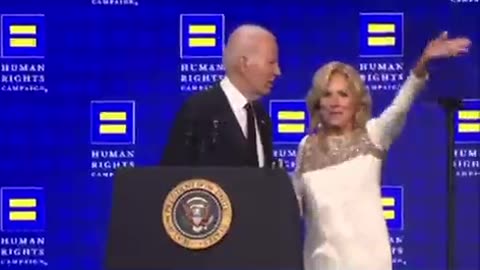 Now they’re sending Jill out to drag Joe Biden off the stage so he doesn’t get lost