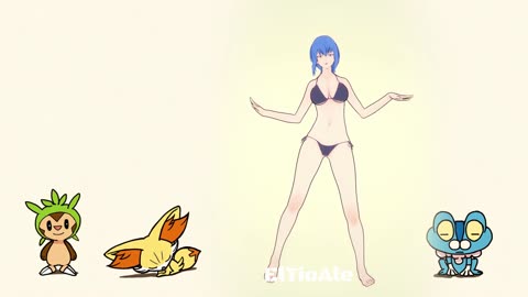 Rain Bikini Tensura Pokémon dancing POKÉDANCE #mmd #Rain #Tensura