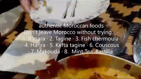 Moroccan dishes is the most popular Moroccan dishes: