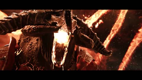 Sauron Orc Army Vs Humans Battle For Middle Earth Scene 4K ULTRA HD Action_1080pFHR