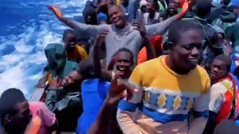 Another massive boatload of african criminals coming to spain