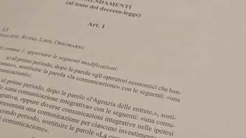 🔴 Claudio Borghi «IL consueto falò degli emendamenti...»