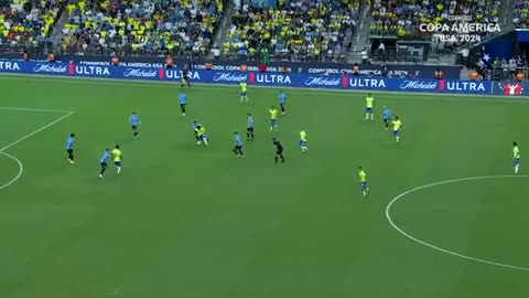 URUGUARY (4)0-0(2) BRAZIL/HIGHLIGHTS/CONMEBOL COPA AMERICA USA 2024