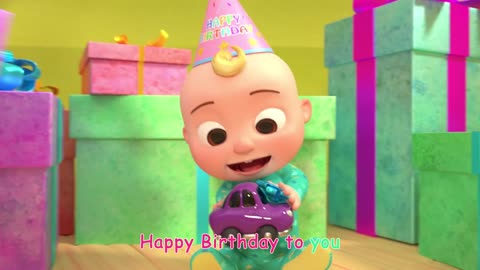 Happy Birthday Song | CoComelon Nursery Rhymes & Kids Songs