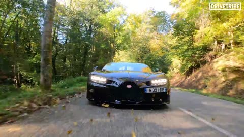 Ex-Stig Ben Collins drives the 273mph Bugatti Chiron Super Sport