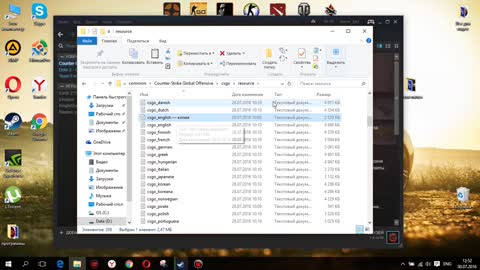 Что делать если пропал русский язык в CS:GO? Решение 100%!