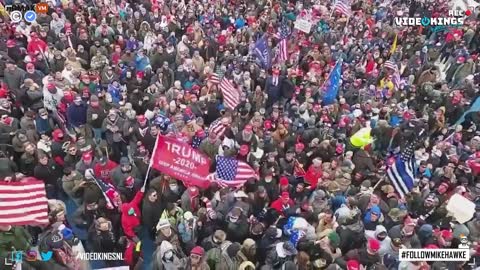 Two rioters try to breach the Capitol while Trump supporters ‘booing’ and try to stop them