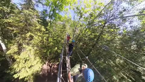 Historic Mill Creek Discovery Pak Canopy Bridge