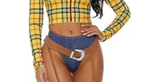 Forplay Women's Playtime Sheriff Sexy Cowboy Movie Character Costume