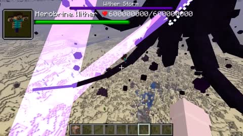 Herobrine Wither vs Wither Storm 7 STAGE in minecraft creepypasta9