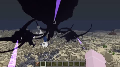 Herobrine Wither vs Wither Storm 7 STAGE in minecraft creepypasta