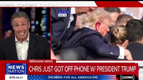 Chris Cuomo Surprises Audience - BLASTS Media Reaction to Trump Assassination Attempts