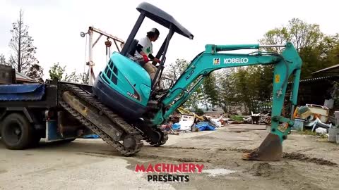 10 Extreme Dangerous Idiots Excavator Operator Skills - Fastest Climbing Excavator Machines Driving