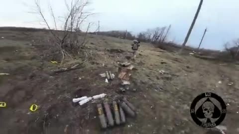 Ukrainian soldier firing Carl Gustaf Recoilless rifle at Russian position