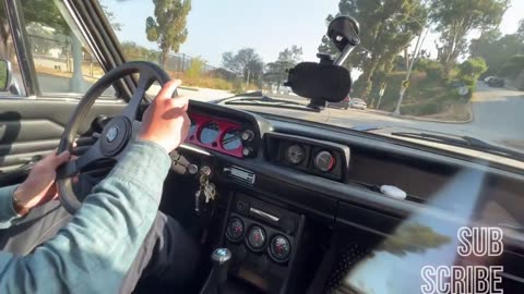 Driving the 2002 Turbo around Silverlake