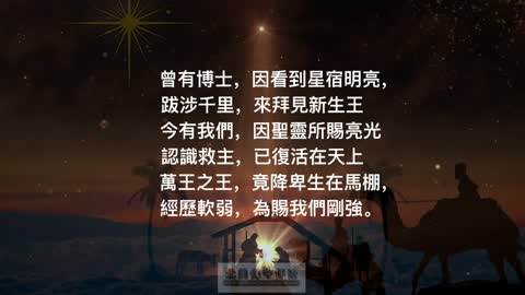 【圣诞诗歌】O Holy Night 哦！圣善夜 【中文演唱】