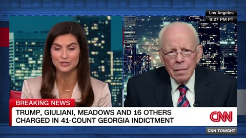 Much Bigger than Watergate': John Dean Analyzes Trump's Georgia Indictment