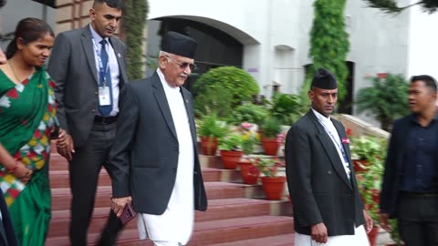 kp oli @ parliament