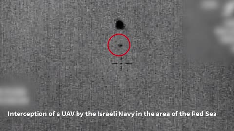 IDF: Attached is a video of the interception of the UAV that approached from Iraq