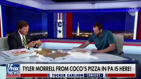 Tucker Carlson - Last Segment at Fox Featured Pizza Deliver Hero