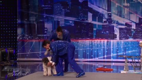 Jump-Roping Dog - Olate Dogs Audition - America's Got Talent Season 7