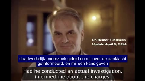 Reiner Fuellmich Update vanuit de gevangenis; 22 Maart '24 Eng,NL