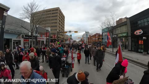 February 5th United For Freedom Rally HIGHLIGHT VIDEO | Calgary Alberta Canada