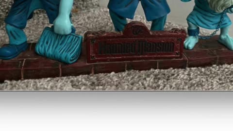 Disney Parks Haunted Mansion Hitchhiking Ghosts Bobblehead Figurine #shorts