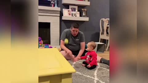 baby playing goes wrong.