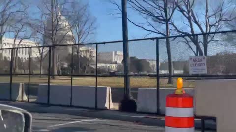 Freedom Convoy USA - DC guards in the 10000 number expect Truckers for Freedom