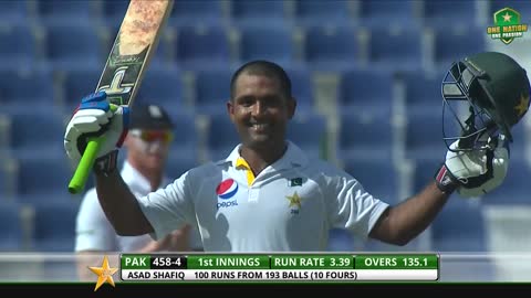 Asad Shafiq's Quality Test 💯 vs England 1st Test, Abu Dhabi, 2015 PCB MA2T