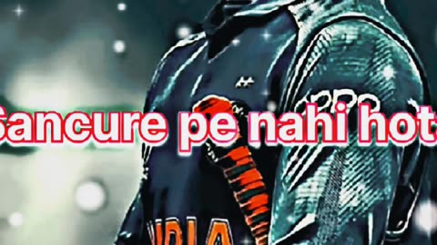 Ms Dhoni attitude video #shorts