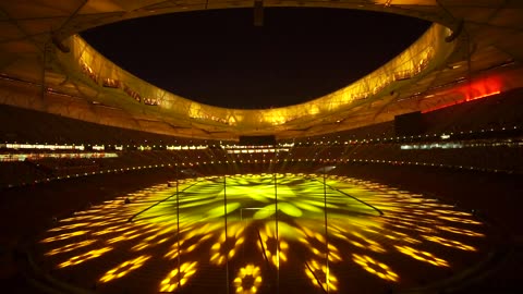 LEDAMANLIGHT - Bird's Nest Shocking Lighting Show - Liang Fayong