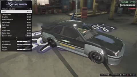 GTA V Online: How to get pearlescent on any paint shop