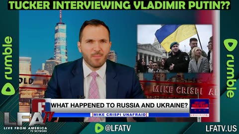 TUCKER INTERVIEWING VLADIMIR PUTIN??