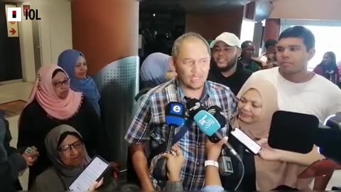 Watch: South Africans stranded on cargo ship in Egypt after fleeing Sudan return to Cape Town