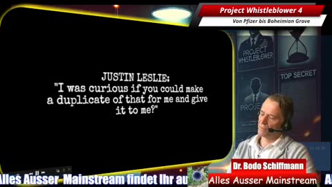 Whistleblower" Film, über einen Pfizer Mitarbeiter der als Informant für Project Veritas tätig war..