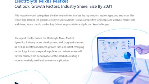 Electrolyte Mixes Market Analysis Report: Size, Share, and Trends Forecast for the Next Period