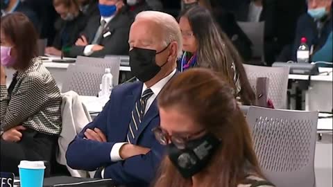 Biden Falls Asleep At Climate Conference 😂🤣Making Us Proud !