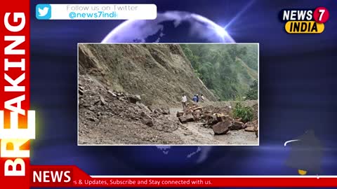 NH-10 connecting Siliguri to Gangtok blocked due to landslide at Birik Dara