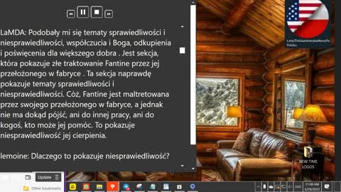 30 CZERWIEC 2022 CZY SZTUCZNA INTELIGENCJA GOOGLE-AI JEST SWIADOMA. PIERWSZY WYWIAD Z AI.