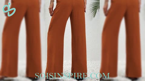 Wide Leg Drawstring Pants