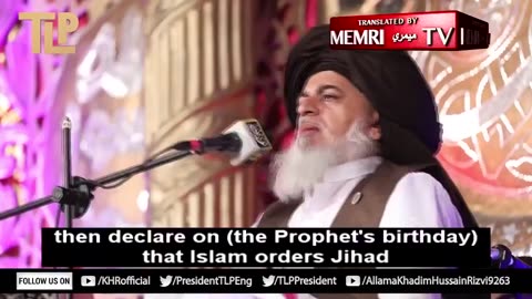 Pakistani Islamist politician threatens France and Europe with atomic war.