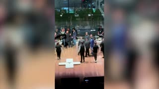 Sao Paulo Mayor candidate throws chair at opponent during debate