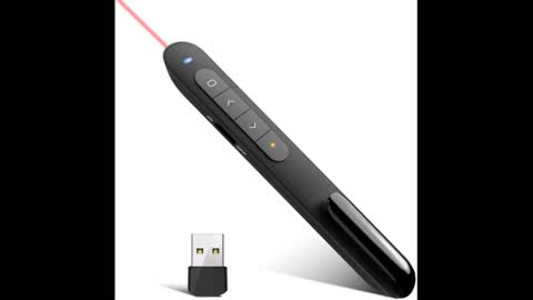 Review: Laser Pointer for Cats Dogs, 2.4GHz Wireless Presentation Clicker for PowerPoint Presen...