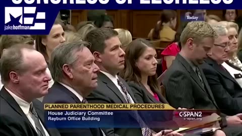 Abortion Doctor leaves congress speechless.