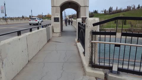 Centre Street Bridge Lions - Calgary, Alberta.