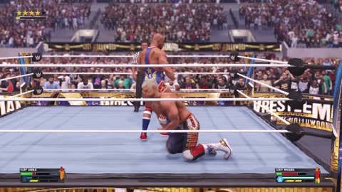 WWE 2K24 - Slobber Knocker Match Kurt Angle VS Cody Rhodes