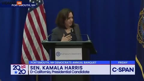 Looks Like When Kamala Has Too Much To Drink, She Lets The Cat Out Of The Bag